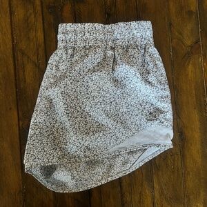 RBX Black and White Floral Women's Athletic Shorts